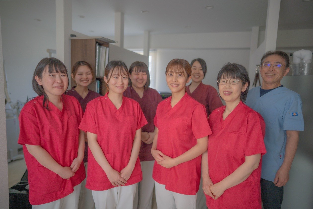 医院での訪問撮影の様子